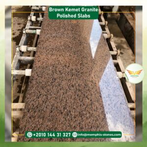 Brown Kemet Granite Polished Slabs | Egyptian Granite | Memphis Stones