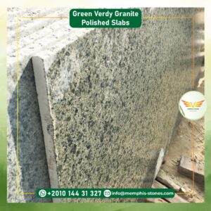 Green Verdy Granite Polished Slabs | Egyptian Granite | Memphis Stones