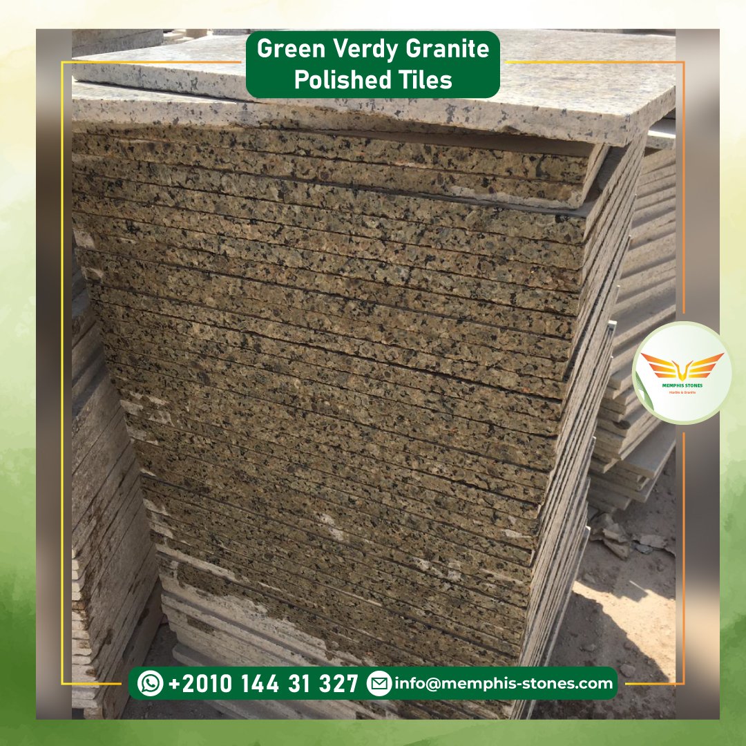 Green Verdy Granite Polished Tiles | Egyptian Granite | Memphis Stones - Image 4