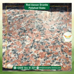 Red Aswan Granite Polished Slabs | Egyptian Granite | Memphis Stones