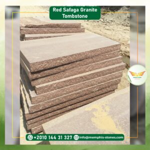 Red Safaga Granite Tombstones | Egyptian Granite | Memphis Stones