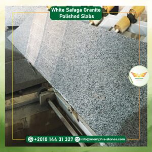 White Safaga Granite Polished Slabs | Egyptian Granite | Memphis Stones